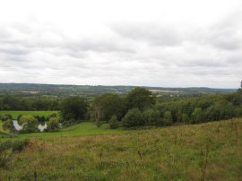 View from our lunch stop